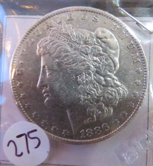 1886-P Silver Morgan Dollar