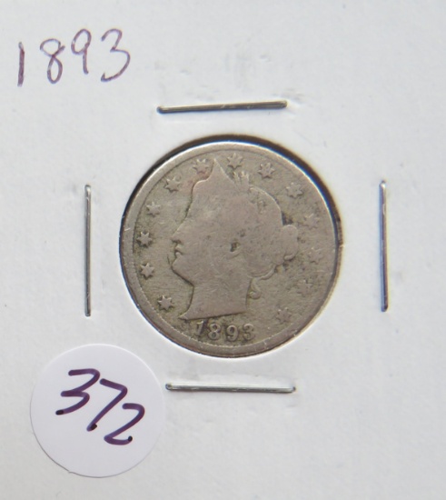 1893- 'V' Nickel