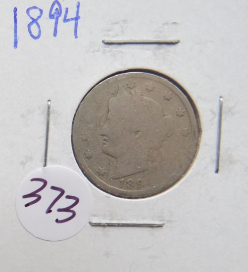 1894- 'V' Nickel