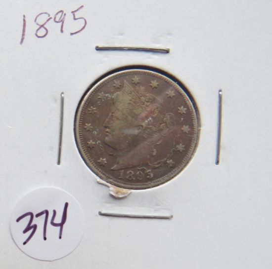 1895- 'V' Nickel