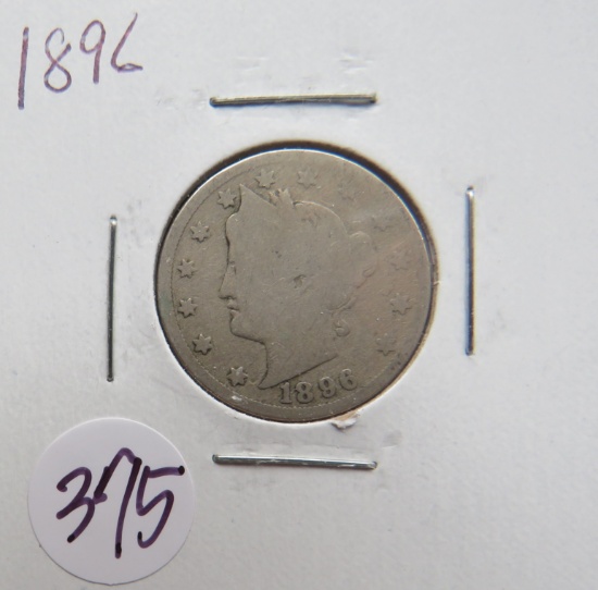 1896- 'V' Nickel