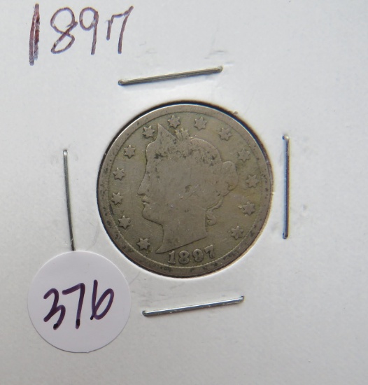 1897- 'V' Nickel