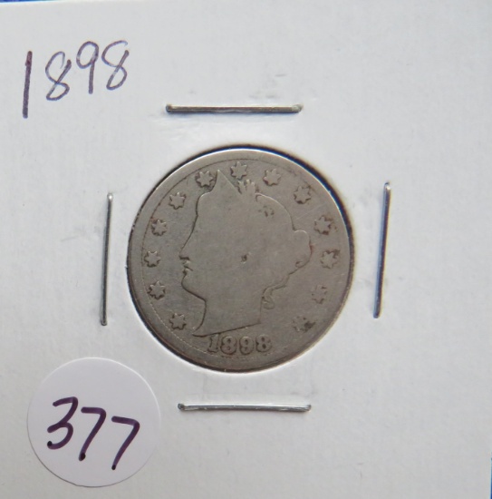 1898- 'V' Nickel