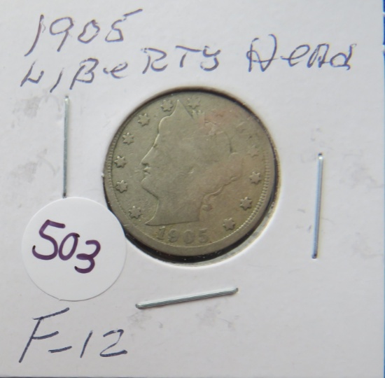 1905- Liberty Head 'V' Nickel