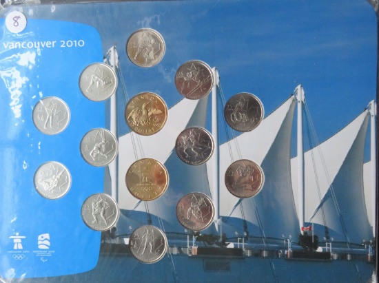 2010- Vancouver Coin Set
