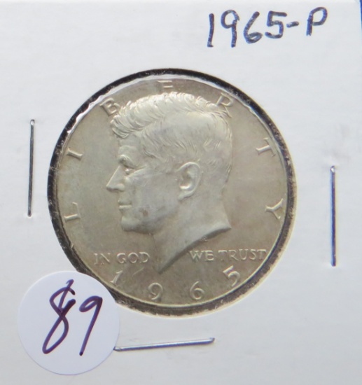 1965-P Kennedy Half Dollar