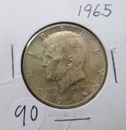 1965-Kennedy Half Dollar