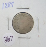 1887- 'V' Nickel