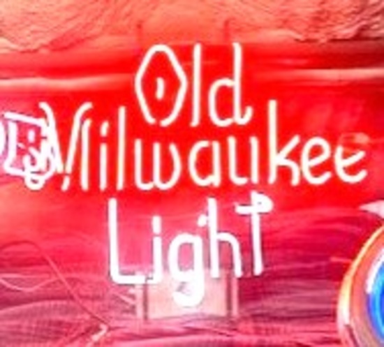 Old Milwaukee Light Neon Sign