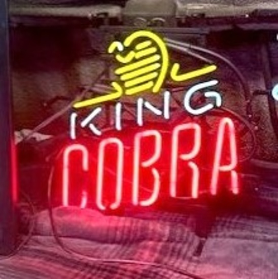 King Cobra Neon Sign