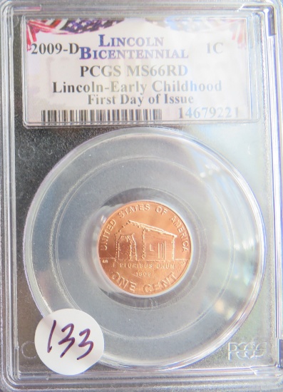 2009-D Lincoln Bicentennial Penny
