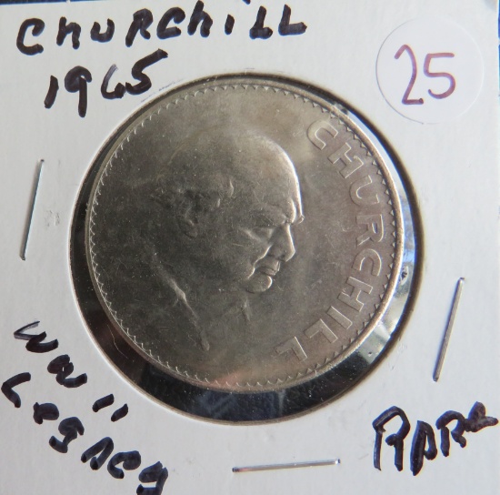 1965- Churchill Coin, WWI Legacy