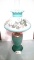 Aladdin base lamp green