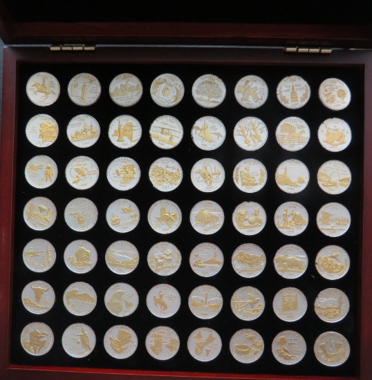 Gold & Silver High Light State Quarter Collection