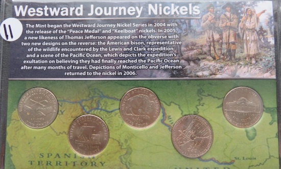 Westward Journey Nickel Set