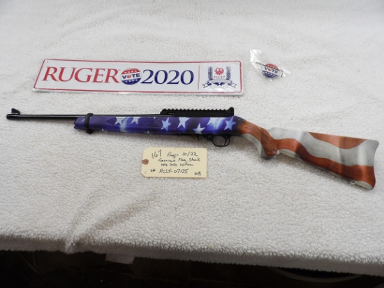 Ruger 10/22 American Flag Stock Vote 2020 Edition NIB