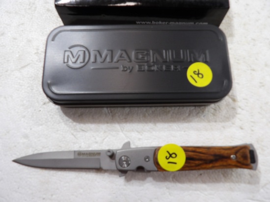 Magnum 3 1/4" Blade Folding Knife in box
