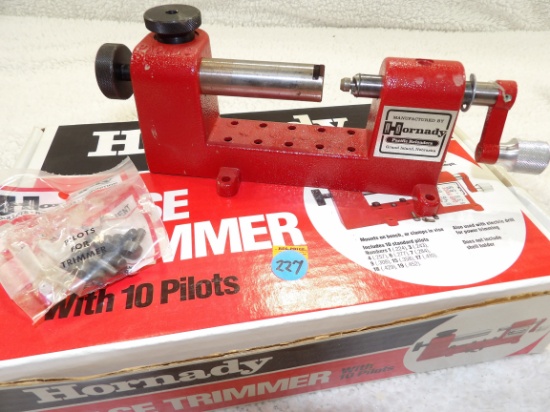 Hornady Case Trimmer w/Pilots