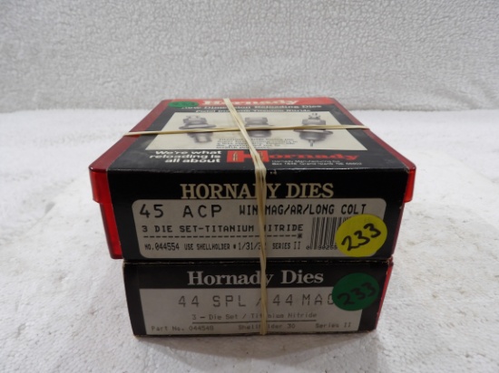 Hornady Dies 44 Spl/44Mag/45ACP