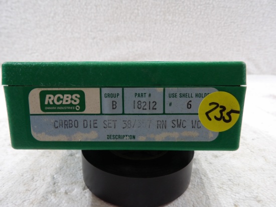 RCBS Dies 38/357