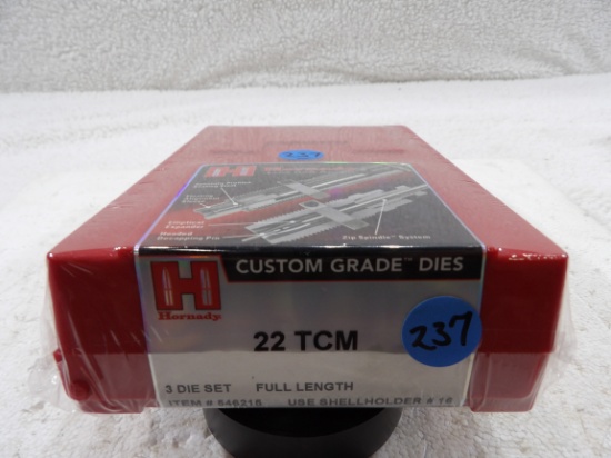 Hornady Die 22 TCM NIB