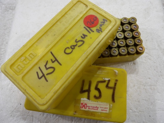 100 554 Casull Brass Cases