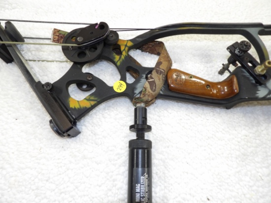 Oneida Black Eagle Compound Bow W/Stabilizer & Site