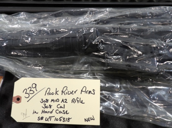 Rock River Arms 308 Mid A2 Rifle AR Platform 308 Cal NIB Hard Case