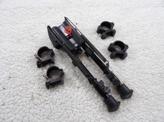 Scope Rings & Bipod
