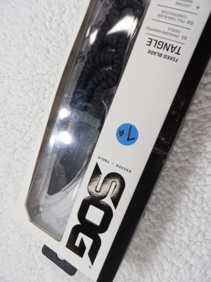 SOG 5" Fixed blade Knife w/sheath NIB