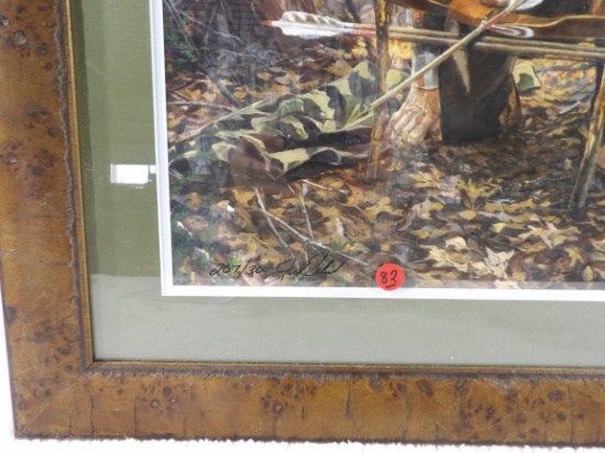Framed & Matted "Fred Bear - The Legend Lives On" Signed by Jack Paluh 207 of 300 w/Certificate