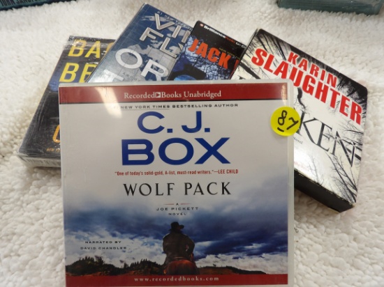 5 Audio Books (Adventure-Thriller-Supsense)