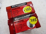 40 Rds 2 Boxes Sabots 50 Cal 44-500 4P/XTP Bullets