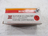 1 Brick 500 Rds 10 Boxes Winchester Super X 22 LR