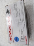 50 Rds 1 Box 44 Rem Mag 240 gr Jacketed Hollow Point
