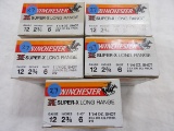 125 Rds 5 Boxes Winchester 12 ga Super X 2 3/4