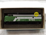 Athearns HO Scale Burlington Northern F7A Super Engine