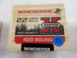 400 Rds 1 Winchester Collectors Box 22 LR 36 gr HP