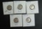 (1) 1964, (5) 1964-D Roosevelt Dimes