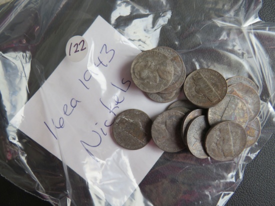 (16) 1943- Nickels