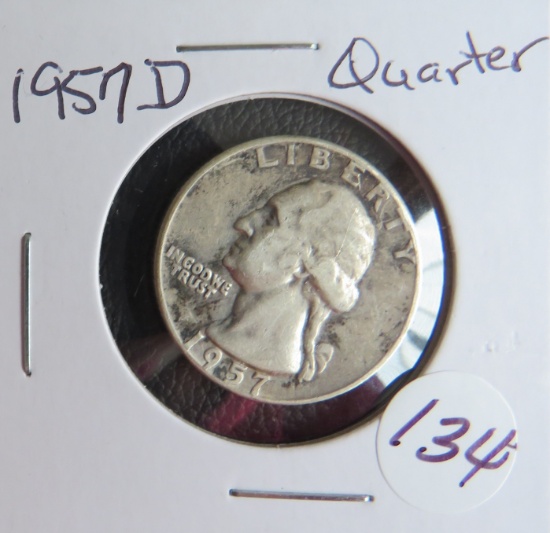 1957-D Quarter
