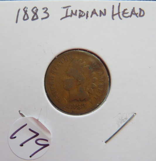 1883- Indian Head Cent