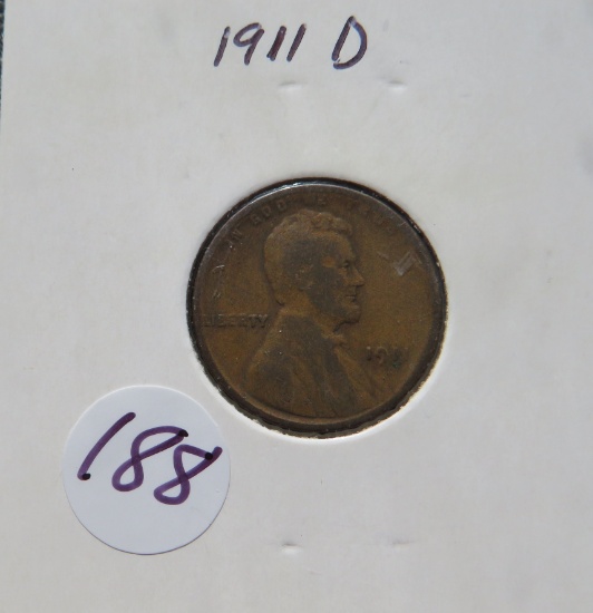 1911-D Lincoln Cent