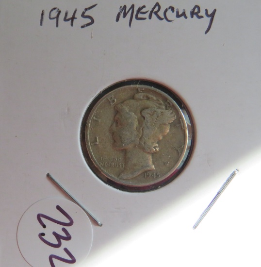 1945- Mercury Dime