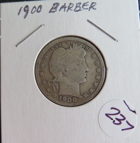 1900- Barber Quarter