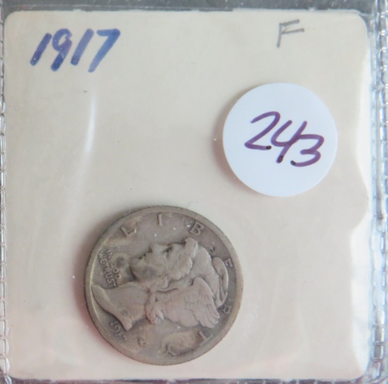 1917- Mercury Dime