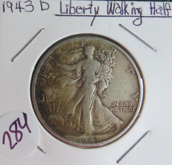 1943-D Liberty Walking Half