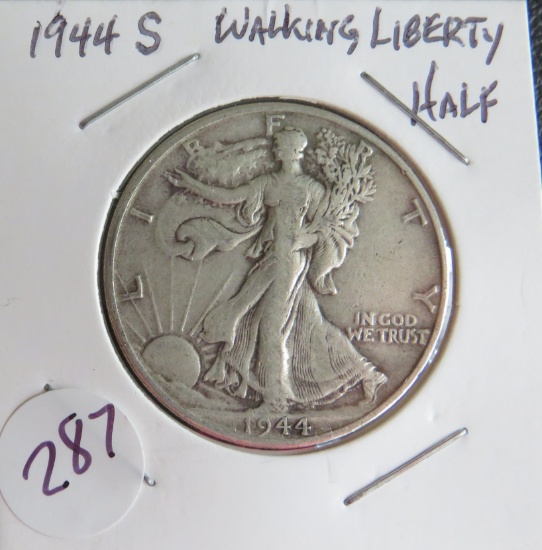 1944-S Liberty Walking Half