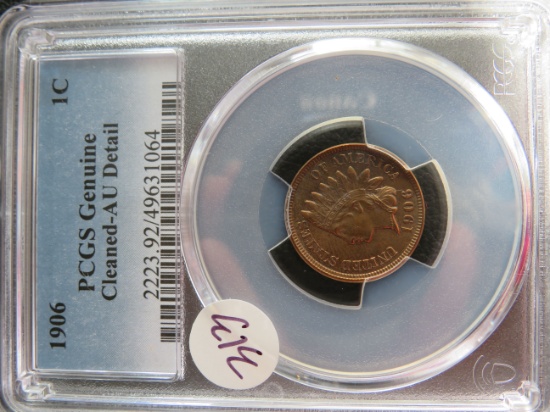 1906- Indian Cent-PCGS Genuine