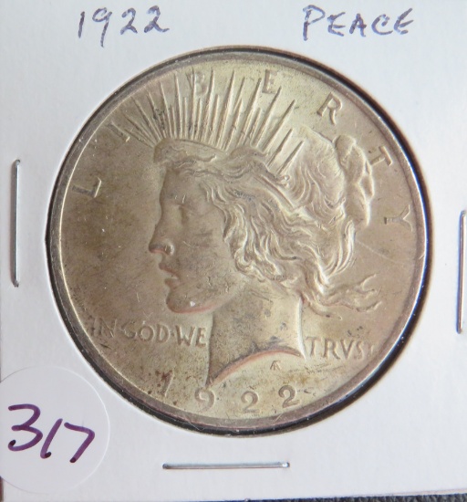 1922 - Peace Dollar